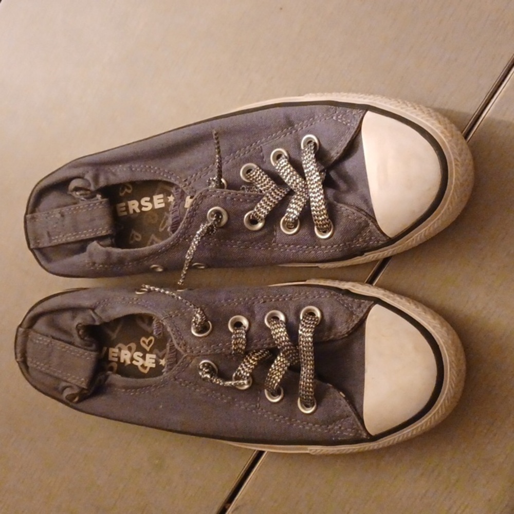 Women's Converse slip-on Slate Blue size 8
